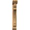 Ekena Millwork Olympic Slat Smooth Bracket w/ Offset Brace, Western Red Cedar, 5 1/2"W x 32"D x 38"H BKT0604X32X38OLY06SWR - alternate 3